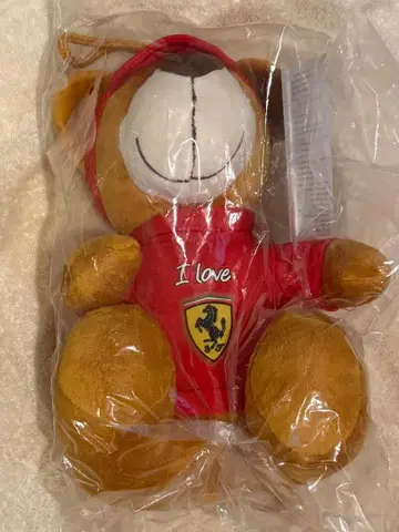 페라리 곰 봉제 인형 Ferrari F1