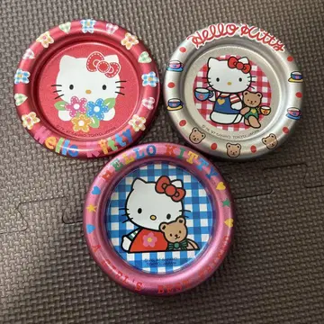 산리오 헬로키티 캔 코스터 레트로