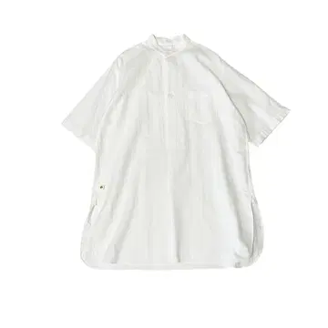 MASTER&CO 마스터 앤 코 밴드 카라 셔츠 풀오버