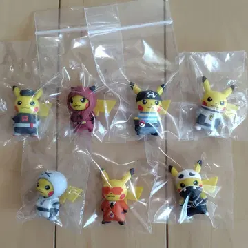 포켓몬 피규어 컬렉션 단원 놀이 피카츄 전7종 가챠