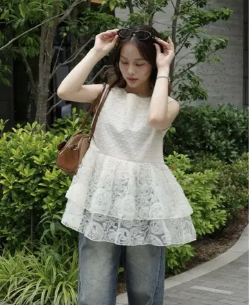 jumelle mix tiered tunic