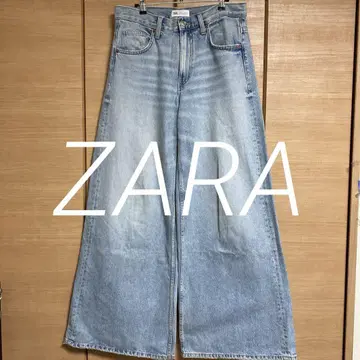 ZARA 슈퍼 와이드 플레어 청바지