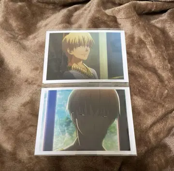 길가메쉬 브로마이드 2매 fate/zero 온타임 복권