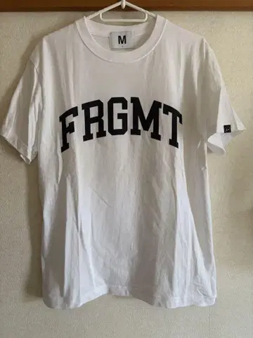 FRGMT 화이트 T셔츠 M 사이즈