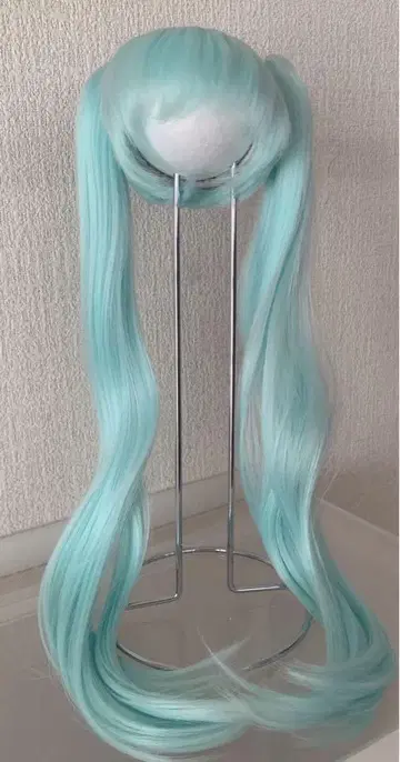 인형 가발 8~9inch 트윈테일 민트 그린