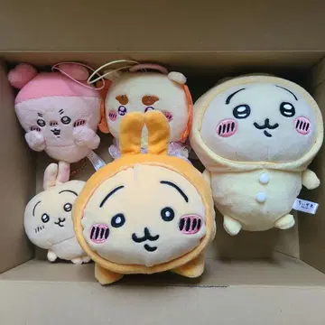 치이카와 (먼작귀) 봉제 인형 5체 세트