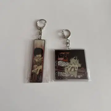 사카모토 데이즈 메탈 키링 Two-sides 아크릴 키링 나구모