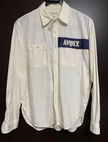AVIREX 아비렉스 베이크루 샴브레이 셔츠