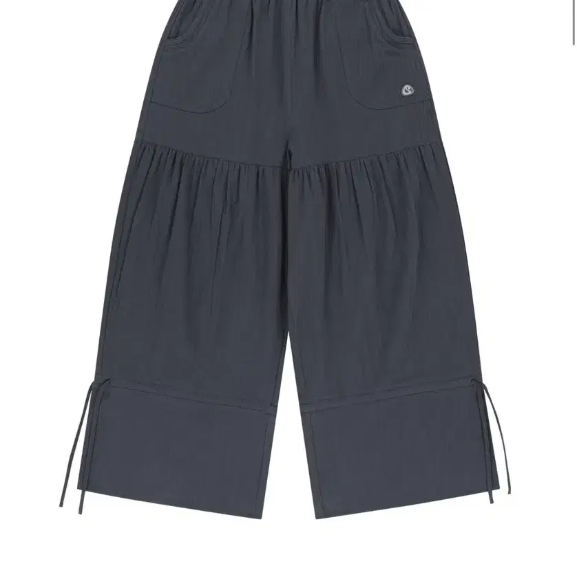 SHIRRING ROUGH PANTS NAVY-coyseio #코이세이오,#Coyseio on