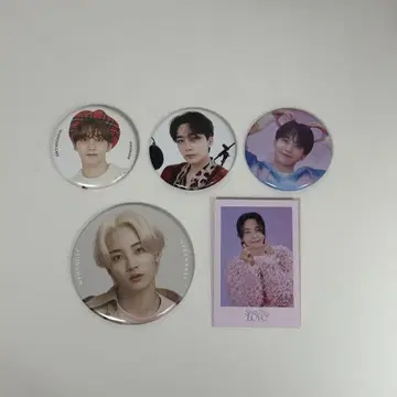 seventeen 세븐틴 정한 캔뱃지 묶음 판매