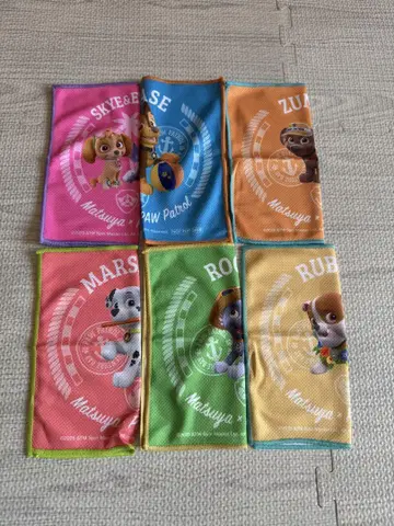 파우 시원한 타월 6매