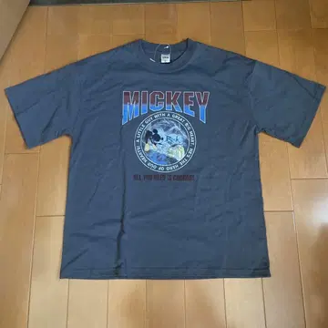 MICKEY Rock T셔츠 그레이 M 사이즈