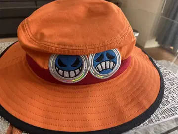 USJ 한정판 ONEPIECE 에이스 모자