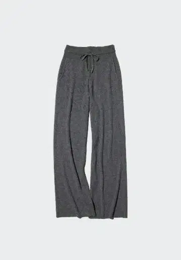 UNIQLO 워셔블 니트 리브 팬츠