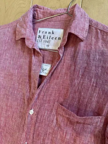 Frank&Eileen 프랭크&아이린 Rony 린넨 셔츠 원피스