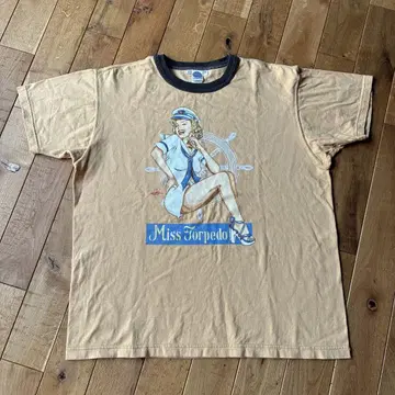 TOYS McCOY Marilyn Tee 셔츠 중고 XL 마코이