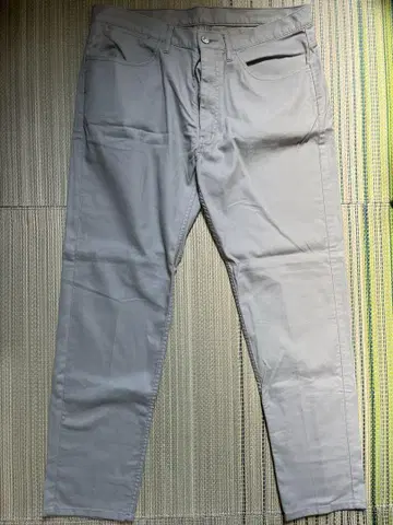 미사용 유나이티드 애로우즈 그레이 슬림 핏 치노 팬츠