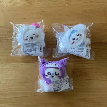 치이카와 산리오 마스코트 홀더 3세트