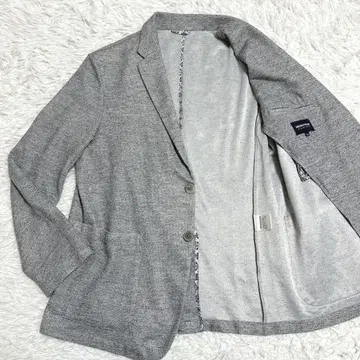 [고스트레치] 남성용 비기 테일러드 자켓 LL 그레이 파일 원단 통기성