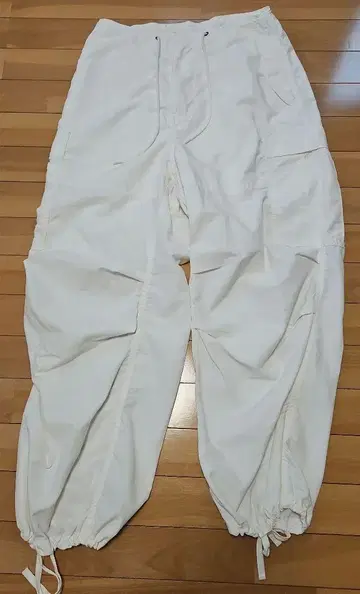 화이트 카고 팬츠 ARMY TWILL