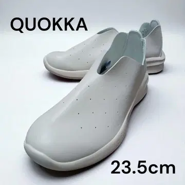 새상품급 QUOKKA 쿠오카 봉제 멀티 펀칭 슬립온 스니커즈 경량