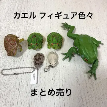 개구리 미니어처 피규어 6점