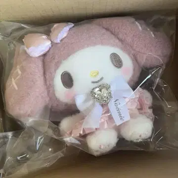 새상품 산리오 마이멜로디 NOEMIE 오리지널 봉제 인형 키링