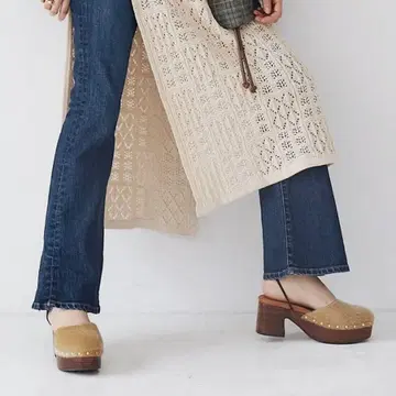 [ 가격 인하 중! ] Ungrid 레이스업 사보 샌들 Lsize