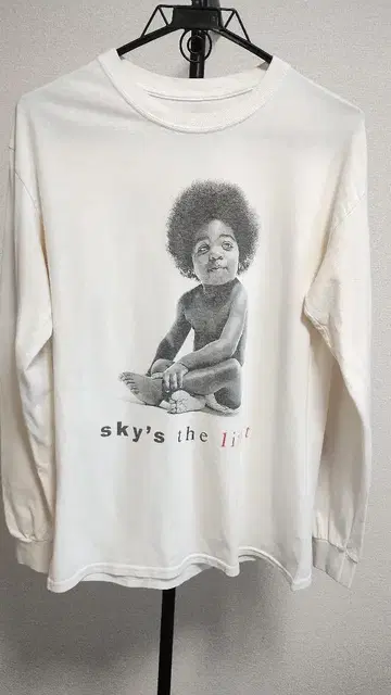 The Notorious B.I.G. 긴팔 T셔츠 US 구제 의류 래퍼