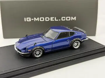 1/43 IG0757 페어레이디 Z S30 Blue Hayashi 휠