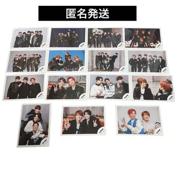 [익명 배송] SixTONES 단체 공식 사진 오프샷 묶음 판매