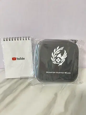 몬스터 헌터 와일즈 가젯 파우치와 YouTube 메모장