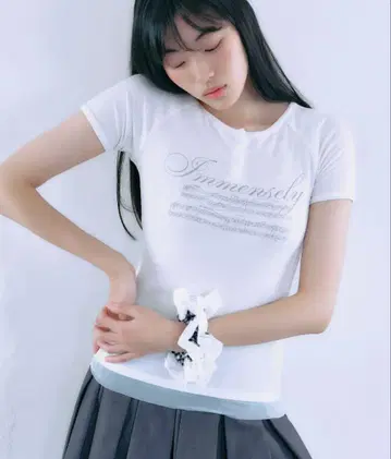 FCMM 헨리넥 숏 슬리브 T M 사이즈