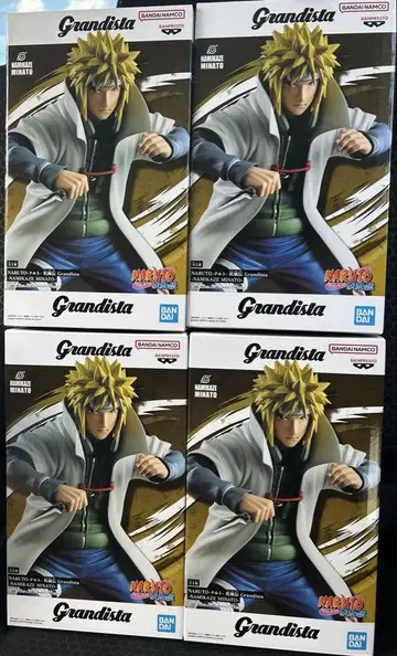 NARUTO 나루토 질풍전 Grandista 나미카제 미나토 4체 세트