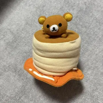 산에이엑스 리락쿠마 빙글빙글 봉제 인형 핫케이크