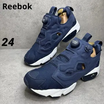 전시품 미사용! Reebok 리복 인스타펌프 퓨리 네이비 24