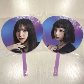 aespa synk 카리나 윈터 부채