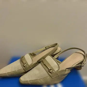 RANDA 민트 그린 샌들 펌프스