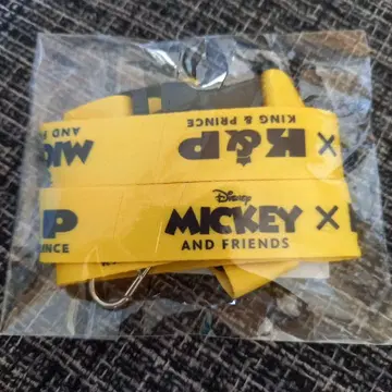 미키 & 프렌즈 킹프리 디즈니 콜라보 넥스트랩 옐로우 컬러