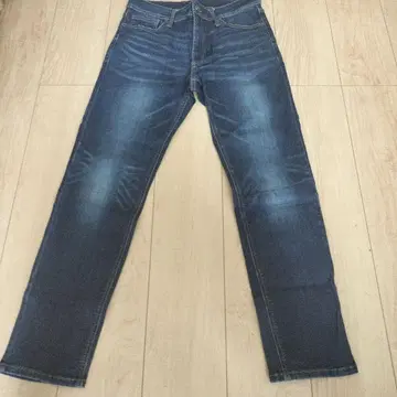스트레이트 데님 팬츠 허리 73cm