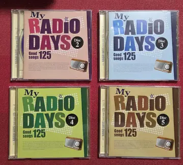 My RADIO DAYS Good Songs 100 CD 4매 세트