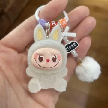 라부부 키링 화이트 인기