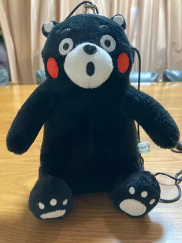 곰돌이 봉제인형 소품함 블랙