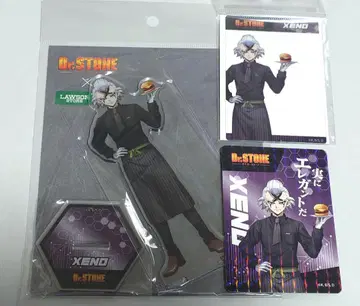 Dr.STONE 로손 100 콜라보 Dr. 제노 굿즈 5세트