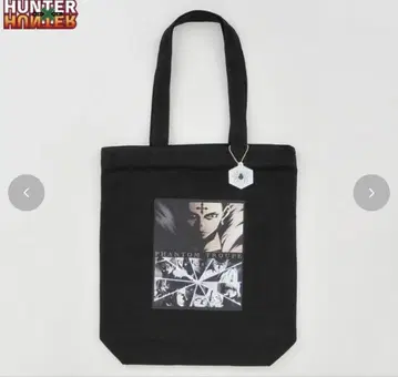 HUNTER x HUNTER 시마무라 콜라보 토트백 블랙 클로로 환영여단