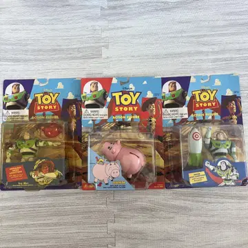 토이스토리 TOY STORY 초기 피규어 3체 세트 25~28년 전 상품