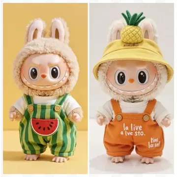 러브부 오버롤 Rabubu 코스튬 여름옷 할로윈 분장 물방울