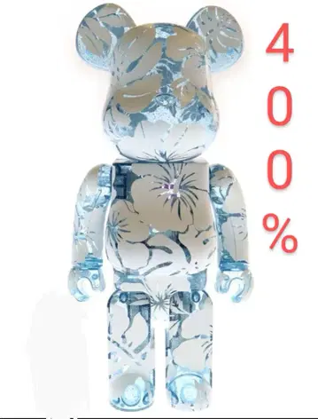 베어브릭 be@rbrick 레이로우 LEILOW 400% 클리어 라메