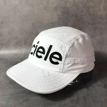 GQ3256 ciele : 로고 디자인 제트 캡 화이트 시엘