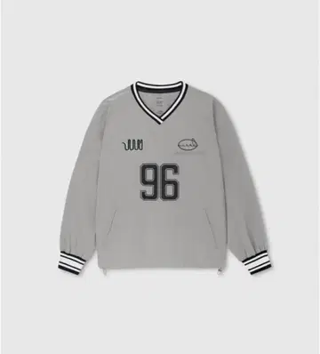 Nieeh 그레이 V넥 트레이너 96